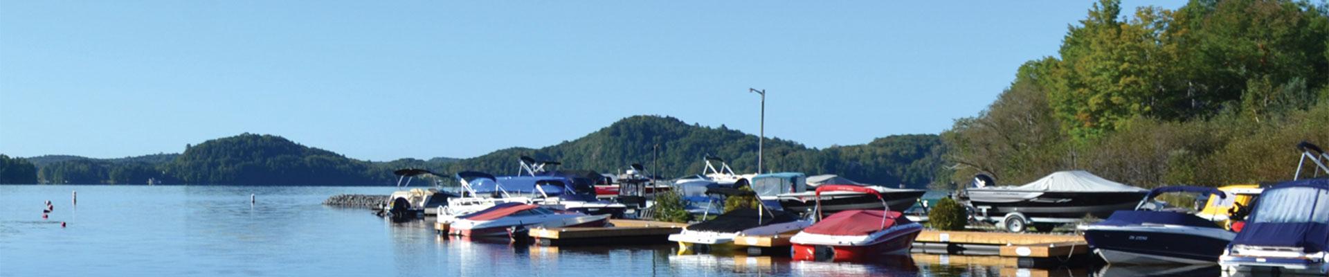 Docks at Huntsville Marine